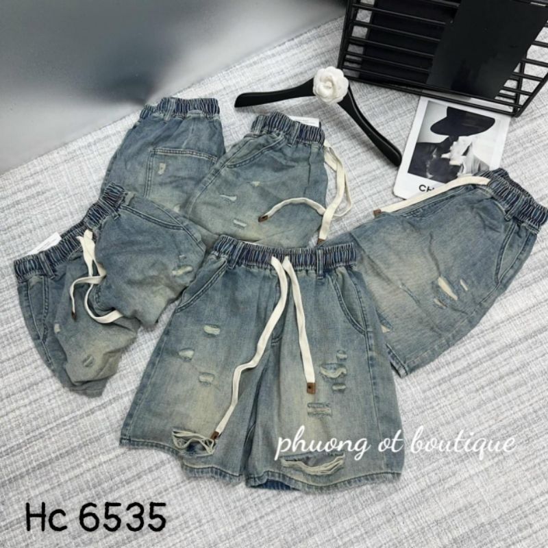  Quần bò mài rách E91 