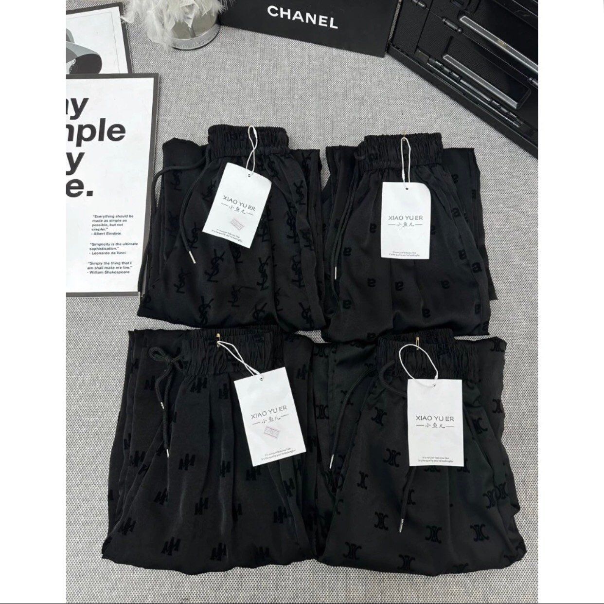  Quần vải xuông thêu (Không chọn mẫu) C85 