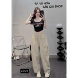  Quần xuông ống rộng B89 