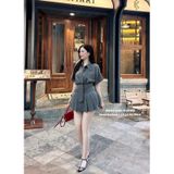  Set váy áo phông cavat B83 
