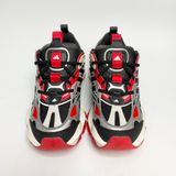  ADIDAS XLG RUNNER DELUXE BLACK SILVER RED IH0615 