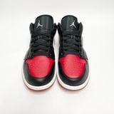  NIKE AIR JORDAN 1 LOW BRED TOE 553558-612 