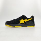  A BATHING APE SK8 STA BLACK ELECTRIC YELLOW - 001FWG701031X 