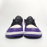  NIKE AIR JORDAN 1 LOW COURT PURPLE 553558-500 