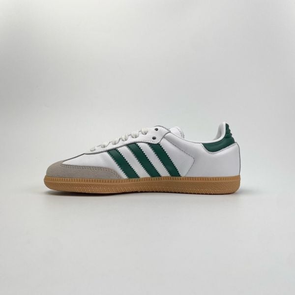  ADIDAS SAMBA OG WHITE COLLEGIATE GREEN GUM IE3437 