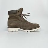  TIMBERLAND 6 INCH VIBRAM WIDE FIT BOOTS OLIVE GREEN A284K 