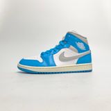  NIKE AIR JORDAN 1 MID DARK POWDER BLUE - BQ6472-400 