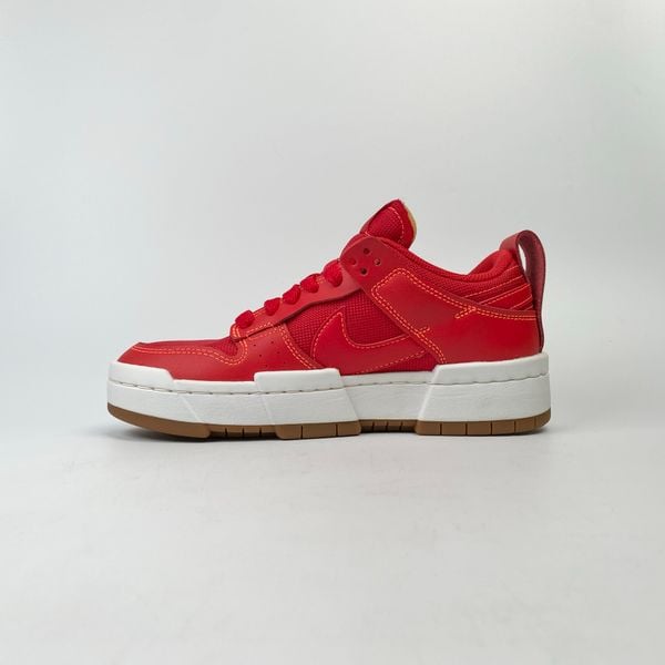  NIKE WMNS DUNK LOW DISRUPT RED GUM CK6654-600 
