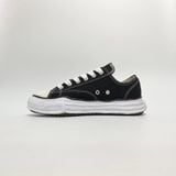  MAISON MIHARA YASUHIRO PETERSON OG SOLE CANVAS LOW BLACK A01FW702 