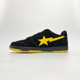  A BATHING APE SK8 STA BLACK ELECTRIC YELLOW - 001FWG701031X 