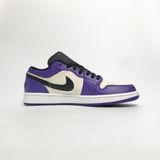  NIKE AIR JORDAN 1 LOW COURT PURPLE 553558-500 