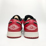  NIKE AIR JORDAN 1 LOW BRED TOE 553558-612 