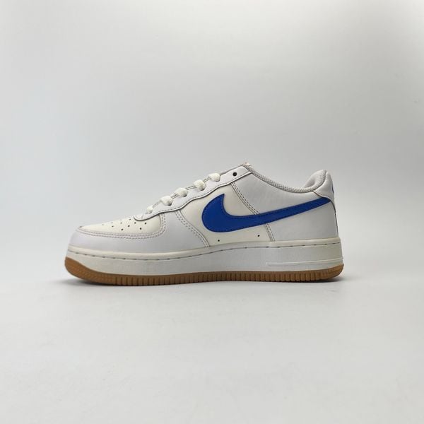  NIKE AIR FORCE 1 BIG KIDS’ SHOES WHITE BLUE DX5805-179 