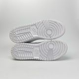  NIKE AIR JORDAN 1 MID TRIPLE WHITE 554725-136 