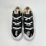  SACAI X NIKE BLAZER LOW BLACK PATENT LEATHER DM6443-001 