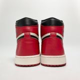  NIKE AIR JORDAN 1 RETRO HIGH BRED TOE 555088-610 