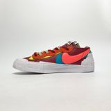  NIKE KAWS X SACAI X BLAZER LOW TEAM RED DM7901-600 