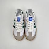  ADIDAS SAMBA OG WHITE COLLEGIATE GREEN GUM IE3437 