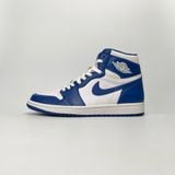  NIKE AIR JORDAN 1 RETRO HIGH OG STORM BLUE 555088-127 