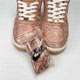  CLOT X NIKE AIR FORCE 1 LOW PREMIUM ROSE GOLD SILK CJ5290-600 