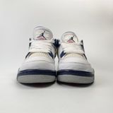  NIKE AIR JORDAN 4 RETRO GS MIDNIGHT NAVY 408452-140 