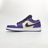  NIKE AIR JORDAN 1 LOW COURT PURPLE 553558-500 