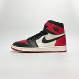  NIKE AIR JORDAN 1 RETRO HIGH BRED TOE 555088-610 