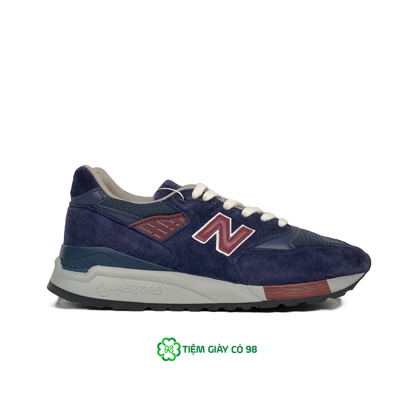  NEW BALANCE 998 NAVY/BURGUNDY M998MB 