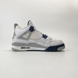  NIKE AIR JORDAN 4 RETRO GS MIDNIGHT NAVY 408452-140 