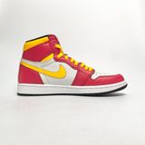  NIKE AIR JORDAN 1 RETRO HIGH OG LIGHT FUSION RED 555088-603 