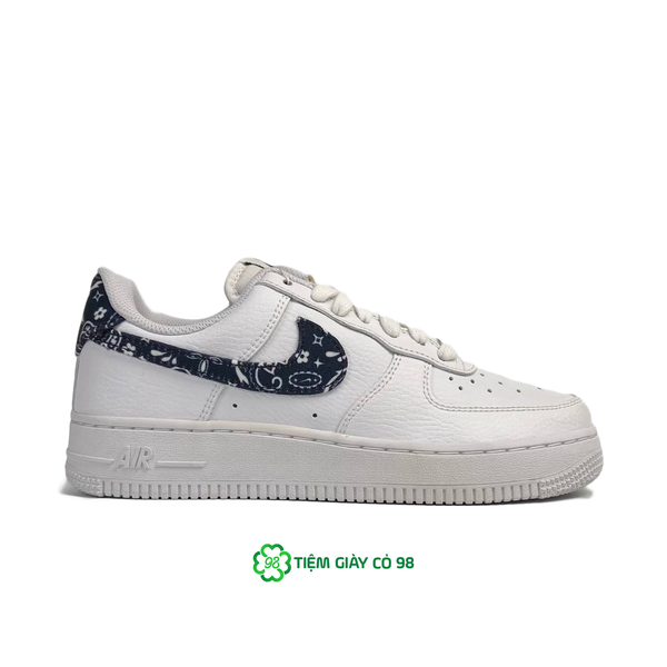  NIKE AIR FORCE 1 LOW BLACK PAISLEY - DH4406-101 