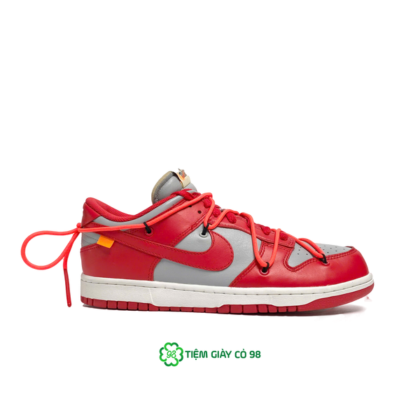  NIKE OFF-WHITE X DUNK LOW UNIVERSITY RED CT0856-600 