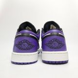  NIKE AIR JORDAN 1 LOW COURT PURPLE 553558-500 
