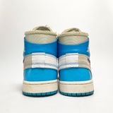  NIKE AIR JORDAN 1 X OFF-WHITE UNIVERSITY BLUE AQ0818-148 