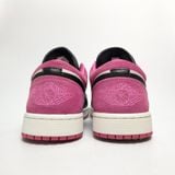  NIKE AIR JORDAN 1 LOW BLACK ACTIVE FUCHSIA CK3022-005 