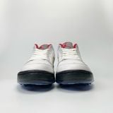  NIKE AIR JORDAN 5 LOW GOLF FIRE RED CU4523-100 
