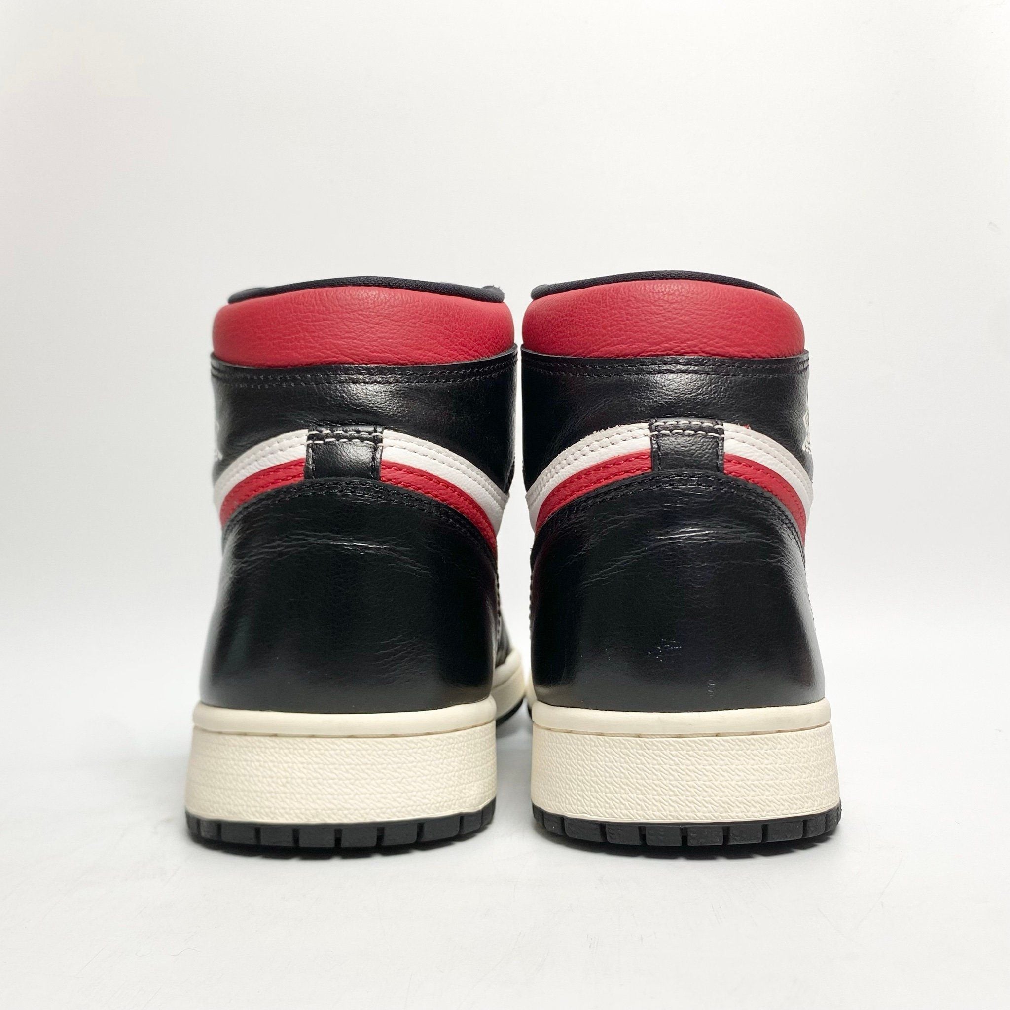  NIKE AIR JORDAN 1 RETRO HIGH BLACK GYM RED 555088-061 