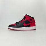  NIKE AIR JORDAN 1 MID GS BANNED 554725-074 