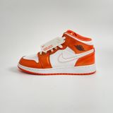  NIKE JORDAN 1 MID METALLIC ORANGE (GS) - DM4228-800 
