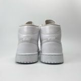  NIKE AIR JORDAN 1 MID WHITE SNAKESKIN BQ6472-110 