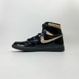  NIKE AIR JORDAN 1 RETRO HIGH OG BLACK METALLIC GOLD 555088-032 