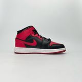  NIKE AIR JORDAN 1 MID GS BANNED 554725-074 