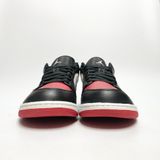  NIKE AIR JORDAN 1 LOW BRED TOE 553558-612 