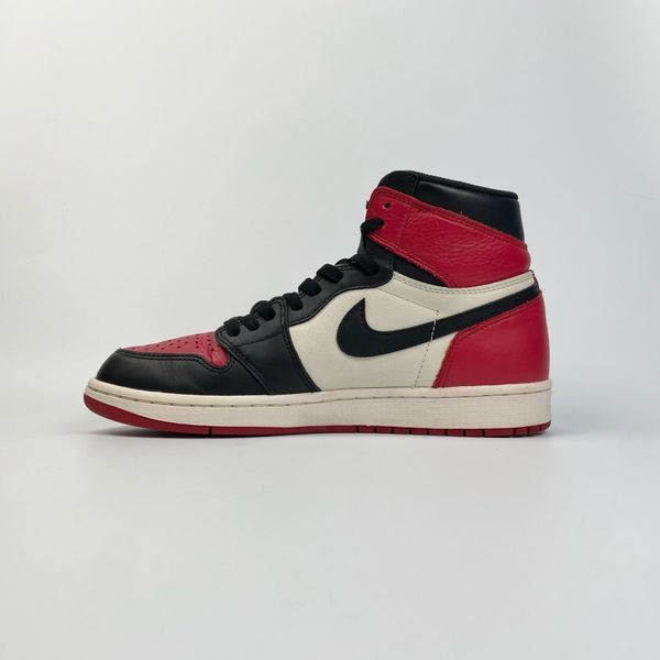  NIKE AIR JORDAN 1 RETRO HIGH OG BRED TOE 555088-610 