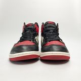  NIKE AIR JORDAN 1 RETRO HIGH BRED TOE 555088-610 