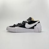  SACAI X NIKE BLAZER LOW BLACK PATENT LEATHER DM6443-001 