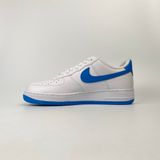  NIKE AIR FORCE 1 ’07 WHITE PHOTO BLUE FJ4146-103 