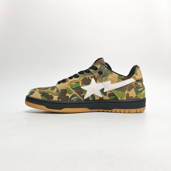  A BATHING APE BAPE SK8 STA ABC CAMO GREEN 0ZXSHM191X42G 