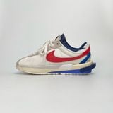  NIKE X SACAI ZOOM CORTEZ SP WHITE RED DQ0581-100 
