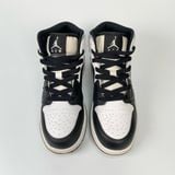  NIKE AIR JORDAN 1 MID WHITE SHADOW 554725-073 